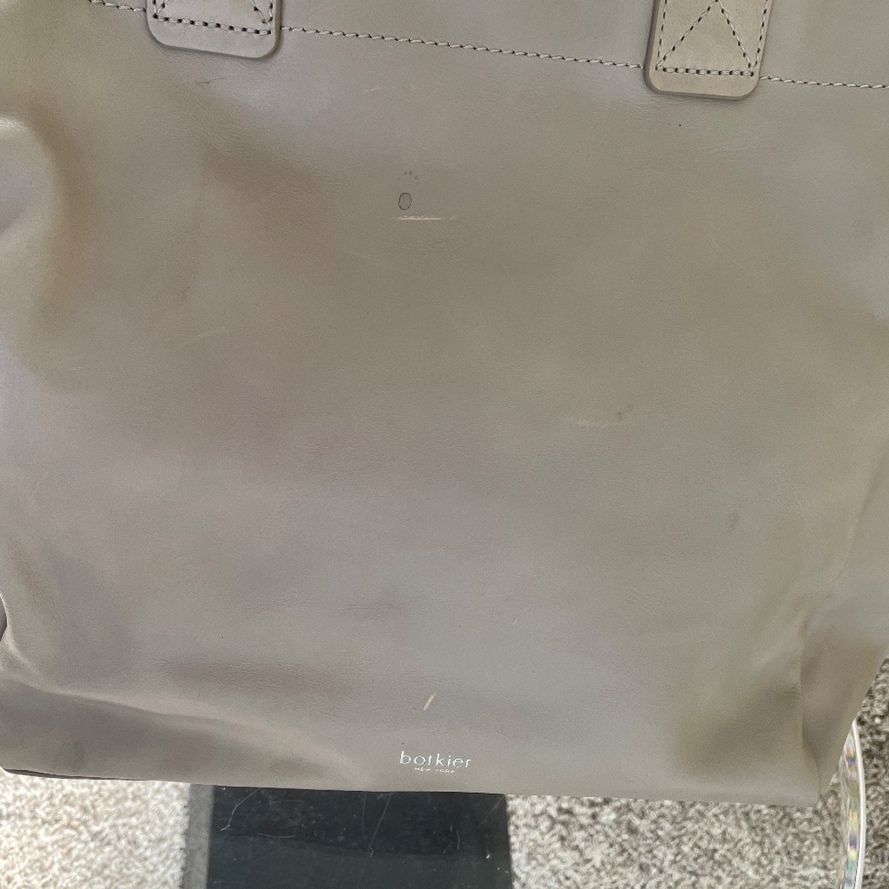 NWT Botkier light grey leather Bedford Tote - Picture 4 of 9